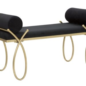 BANCO FITA PRETA 112.5X49X53 CM