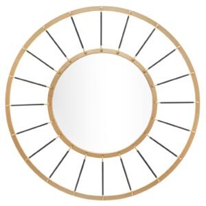 ESPELHO DE PAREDE GLAM DARK CM Ø
81X6,5 ( MEDIÇÃO ESPELHO CM Ø 41,5)