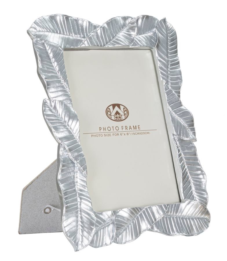 QUADRO LEFY PRATA 23X2,5X27,5 CM (MEDIDA INTERNA 15X20 CM)