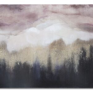 PINTURA EM TELA DE MONTANHA ROSA 80X2,7X60 CM