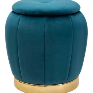 PARIS PUFF/CONTAINER OCTANIO/OURO CM Ø 43X43