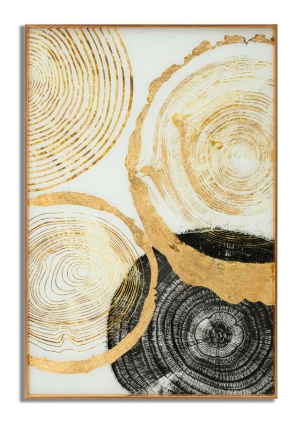 PAINEL DE VIDRO C/MOLDURA 
AMADEIRADO CM 60X3,5X90
