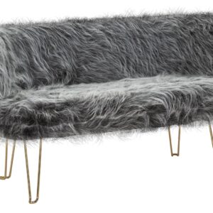 SOFÁ HACIL CINZA CM 134X54X77