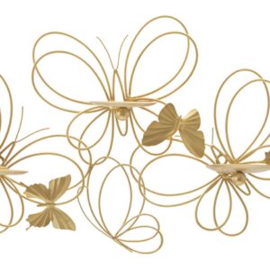 PAREDE BORBOLETAS P/CAND CM 61X12X34