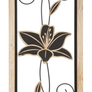 PAINEL FERRO E MADEIRA KOMAN -B- CM 26X2,5X60