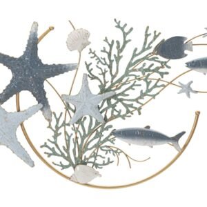 PAINEL DE FERRO ESTRELA DO MAR 95.3X5X53.3 CM