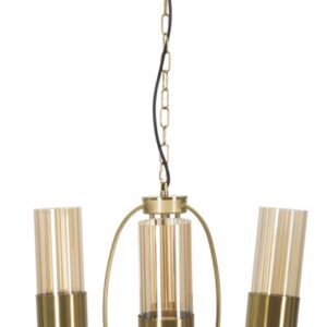 LUSTRE VERSAILLES 3 LUZES CM Ø 60X103