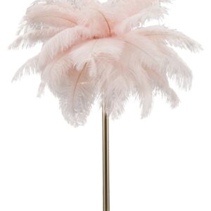 CANDEEIRO DE MESA PALMEIRA ROSA CM Ø 40X55