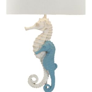 CANDEEIRO DE MESA CAVALO MARINHO Ø 30,5X66,5 CM