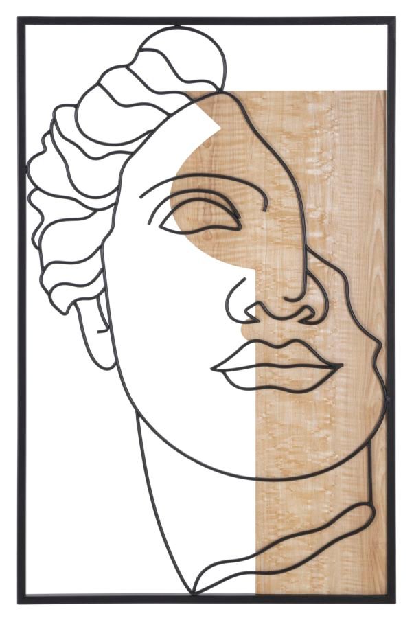 PAINEL DE PAREDE DAVID -A- CM 50X2X80