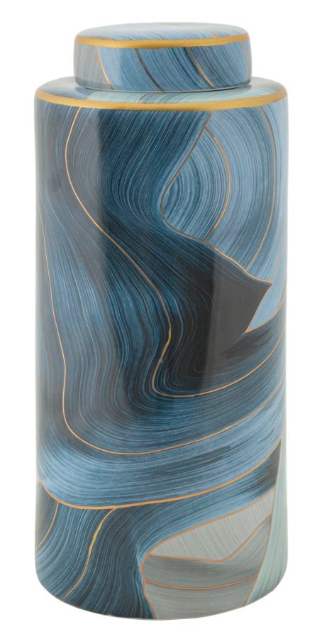 VASO DE CERÂMICA ELEGANTE CM Ø 15X34
