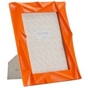 QUADRO LARANJA 20,8X2X26 CM (MEDIDA INTERNA 15X20 CM)