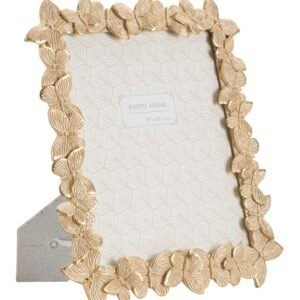 QUADRO BORBOLETA GLOD 27,5X2,6X32,5 CM (MEDIDA INTERNA 20X25 CM)