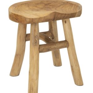 BANCO SEL EM TECA RECICLADA CM 40X32X42 (PEÇAS ÚNICAS - NÃO SUBSTITUÍDAS EM SÉRIE)