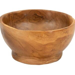 BOLSOS S/BUTOT EM TEAK REC. CM Ø 15X8 (PEÇAS ÚNICAS - NÃO SUBSTITUÍDAS EM SÉRIE)