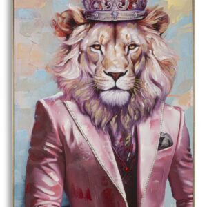 PINTURA SOBRE TELA KING -A- C/MOLDURA 82X4,5X122