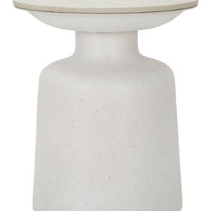 MESA FUSH BRANCA Ø 40X47 CM