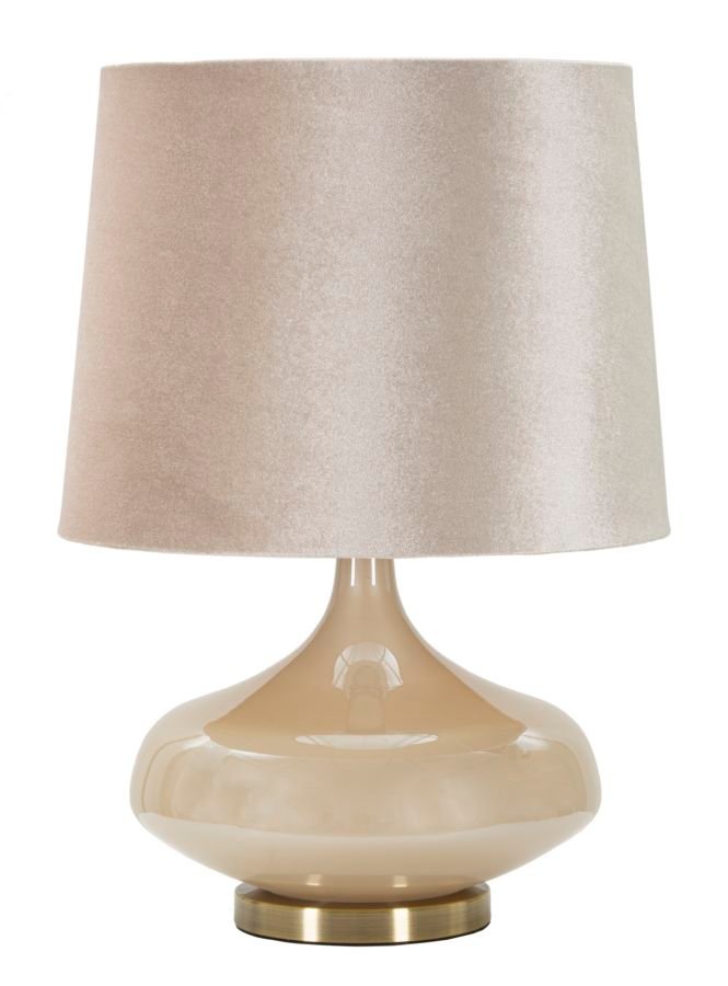 LÂMPADA DE MESA REDONDA PERLY CM Ø 35X50,5