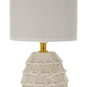 LÂMPADA DE CABECEIRA PIGNY CINZA Ø 15X30,5 CM