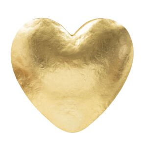 LÂMPADA DE PAREDE CORAÇÃO DOURADO CM 25.5X15X24