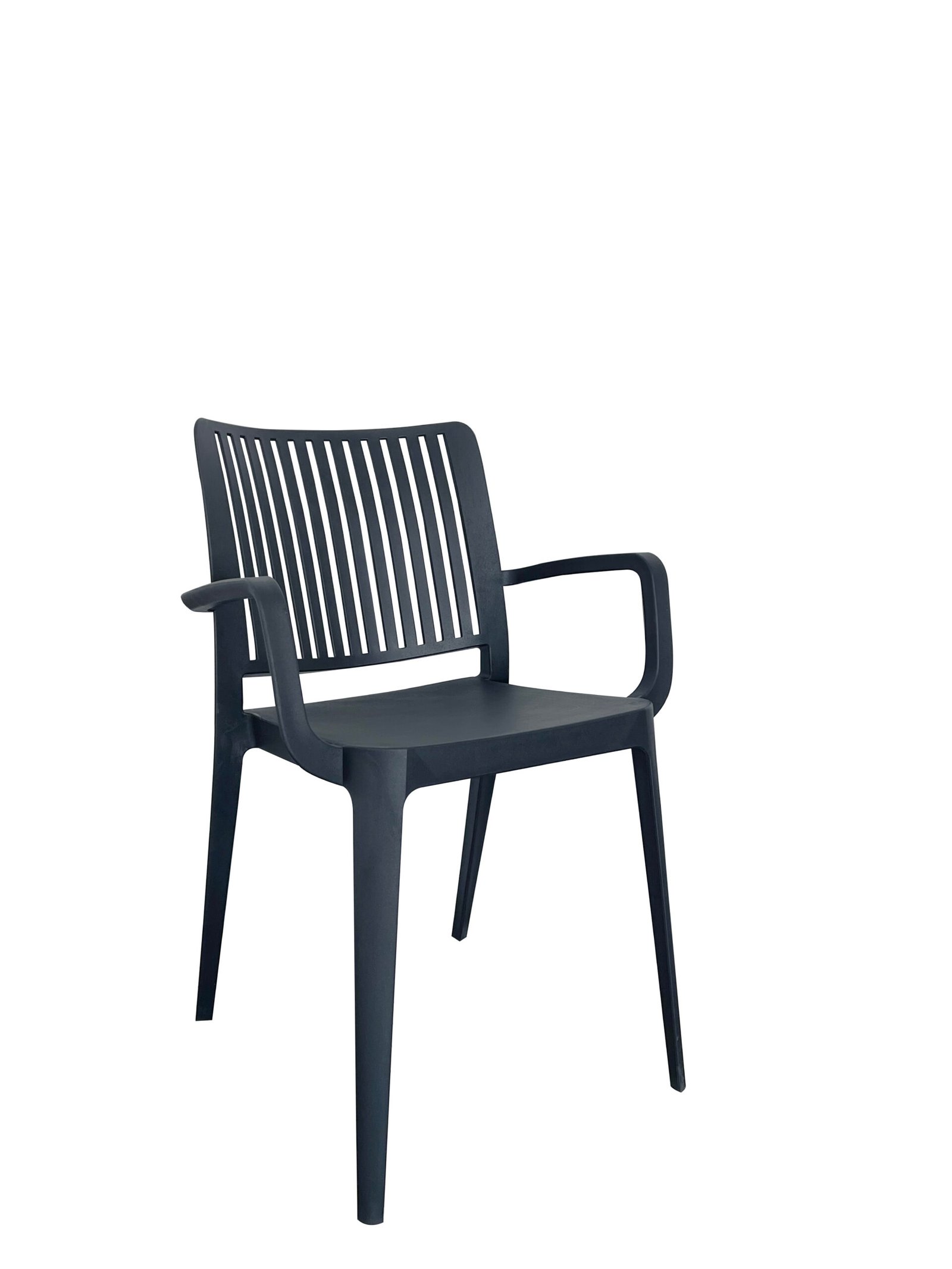 Cadeira JOY c/ braços, Antracite MR – Pack com 16 unidades