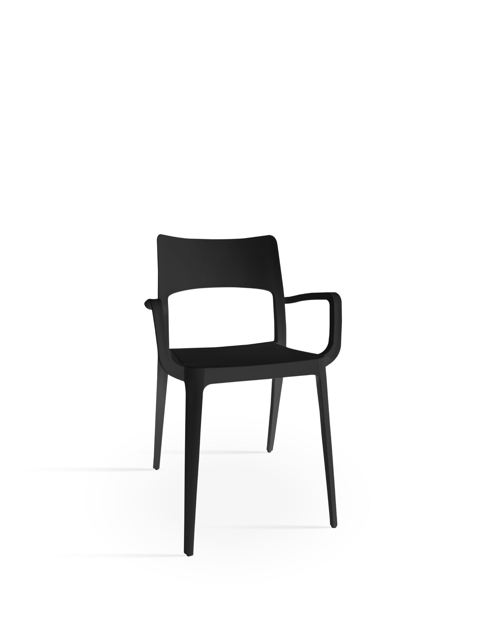 Cadeira Vanity Preto, com braços - Pack 20 unidades