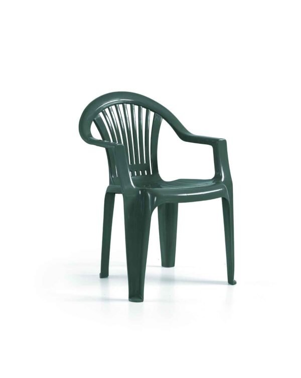 Cadeira BRAGA, verde - Pack 40 unidades