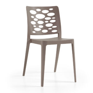 Cadeira Venus Turtle Dove s/braços - Pack com 40 cadeiras