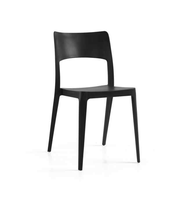 Cadeira Vanity Preto, sem braços - Pack 20 unidades