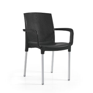 Cadeira Diana Pack 16 Unid. - Preto