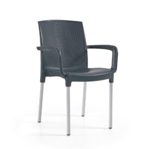 Cadeira Diana Pack 16 Unid. - Antracite Mr