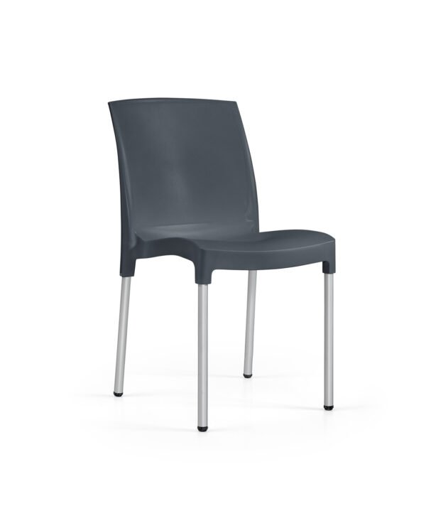 Cadeira Jenny Anthracite MR - Pack de 8 unidades