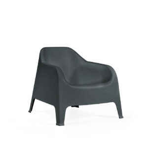 Cadeirão SUNSET Antracite MR, conjunto com 4 unidades