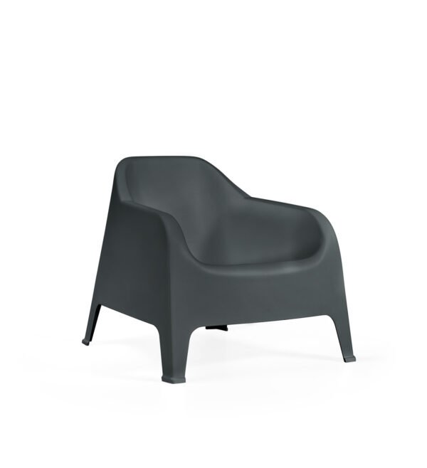 Cadeirão SUNSET Antracite MR, conjunto com 10 unidades
