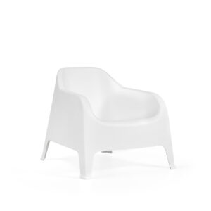 Cadeirão SUNSET Branco, conjunto com 2 unidades