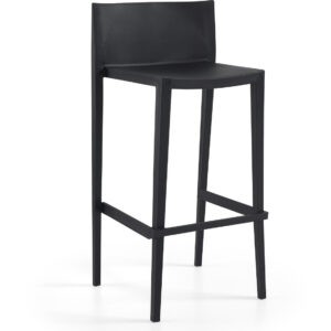 Cadeira Alta SUNSET 99H - Pack 10 unidades, Preto