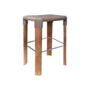 Banco OSLO 65H, Perna Madeira - Pack 16 unidades, Turtle Dove