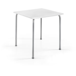 Pack 15 Unidades Mesa Hotel Branco, Estrutura Metálica