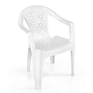 Cadeira INFINITY, branco - Pack 70 unidades