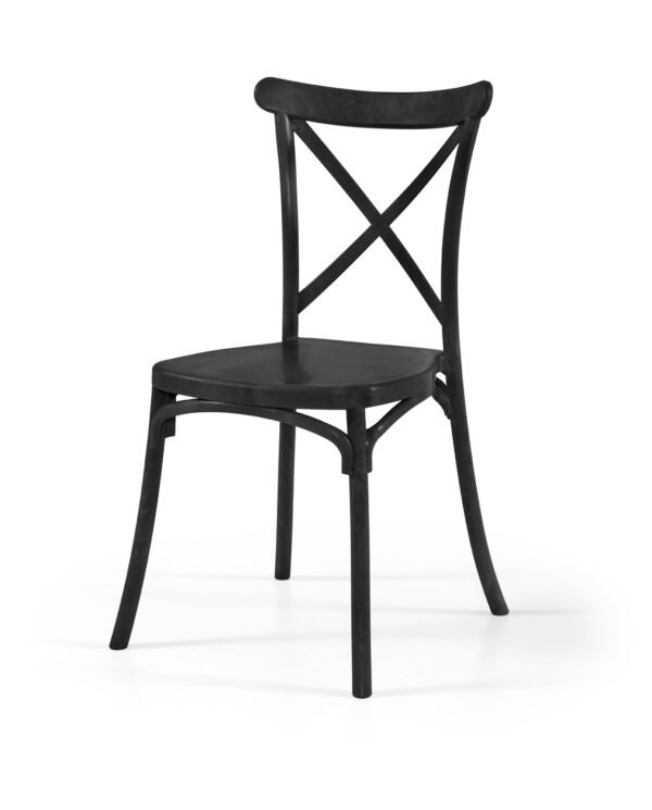 Cadeira Palma Preto – Pack com 4 unidades