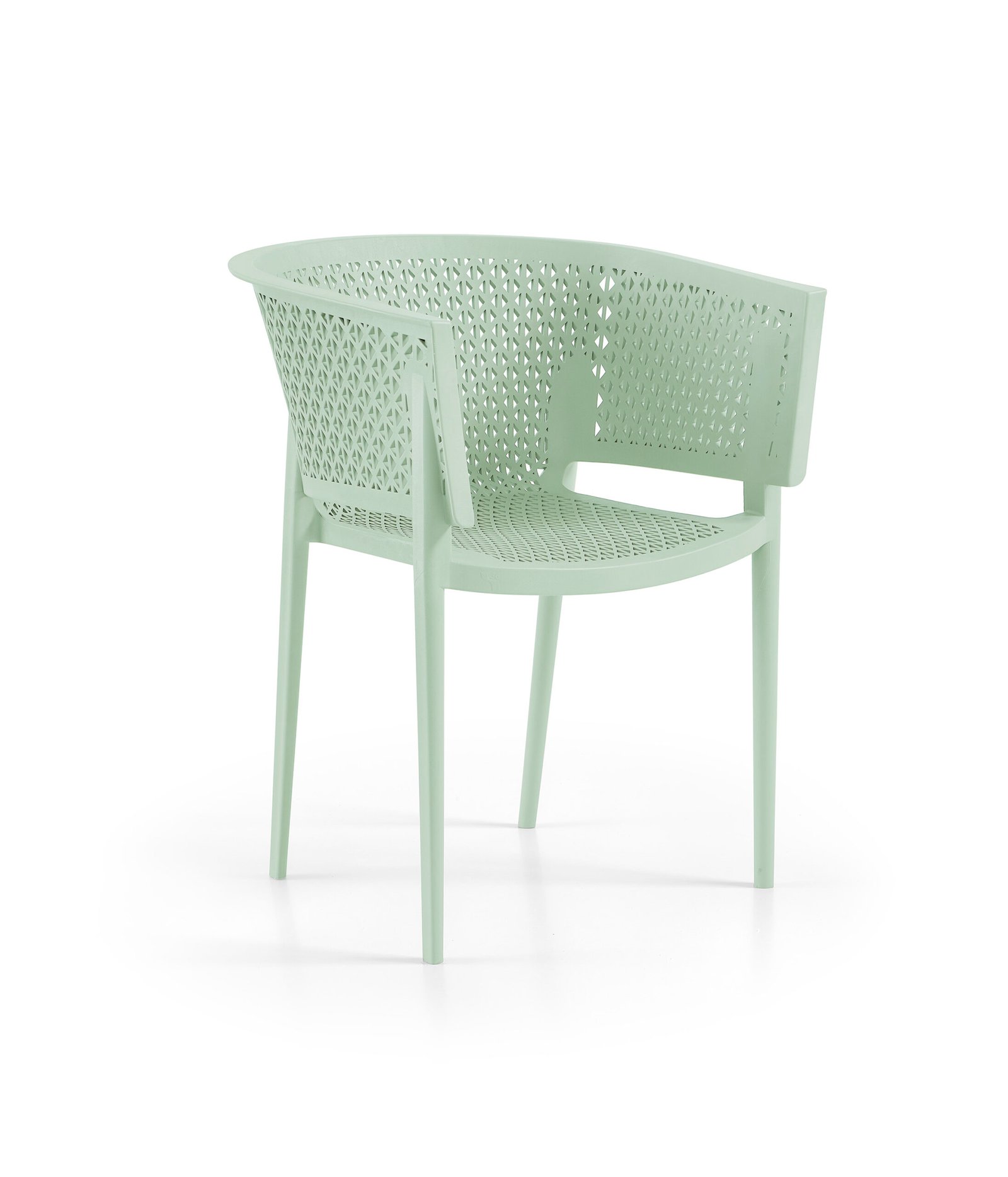 Oxy Pack com 20 cadeiras, c/braços - Verde Pastel