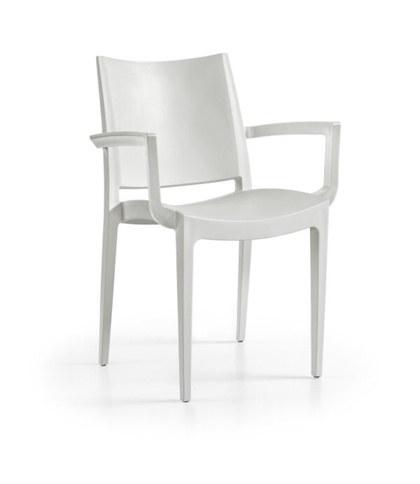 Cadeira Wanda Cinza Pastel - Pack 30 unidades