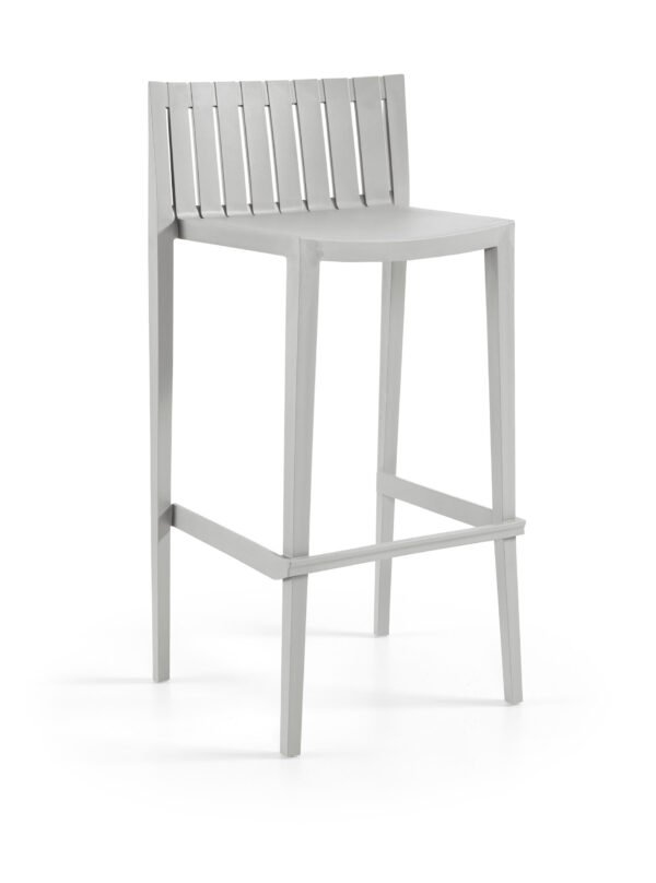 Cadeira Alta ELITE 89H - Pack 10 unidades, Cinza Pastel