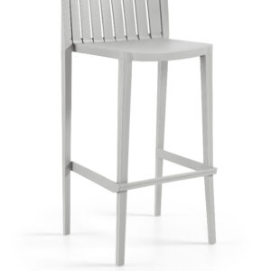 Cadeira Alta ELITE 99H - Pack 10 unidades, Cinza Pastel