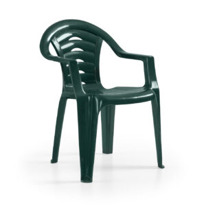 Cadeira FARO, verde - Pack 80 unidades