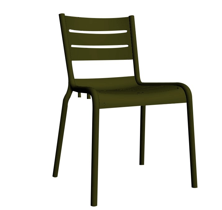 Cadeira SMART s/ braços, Olive – Pack com 4 unidades