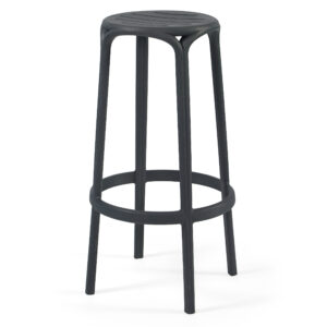 Banco Alto WOODY 77H - Pack 16 unidades, Antracite MR