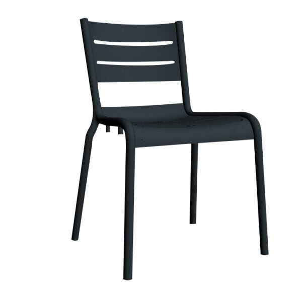 Cadeira SMART s/ braços, Antracite MR – Pack com 4 unidades