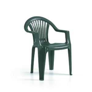 Cadeira BRAGA, verde - Pack 160 unidades