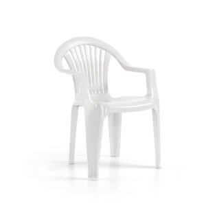 Cadeira BRAGA, branca - Pack 40 unidades